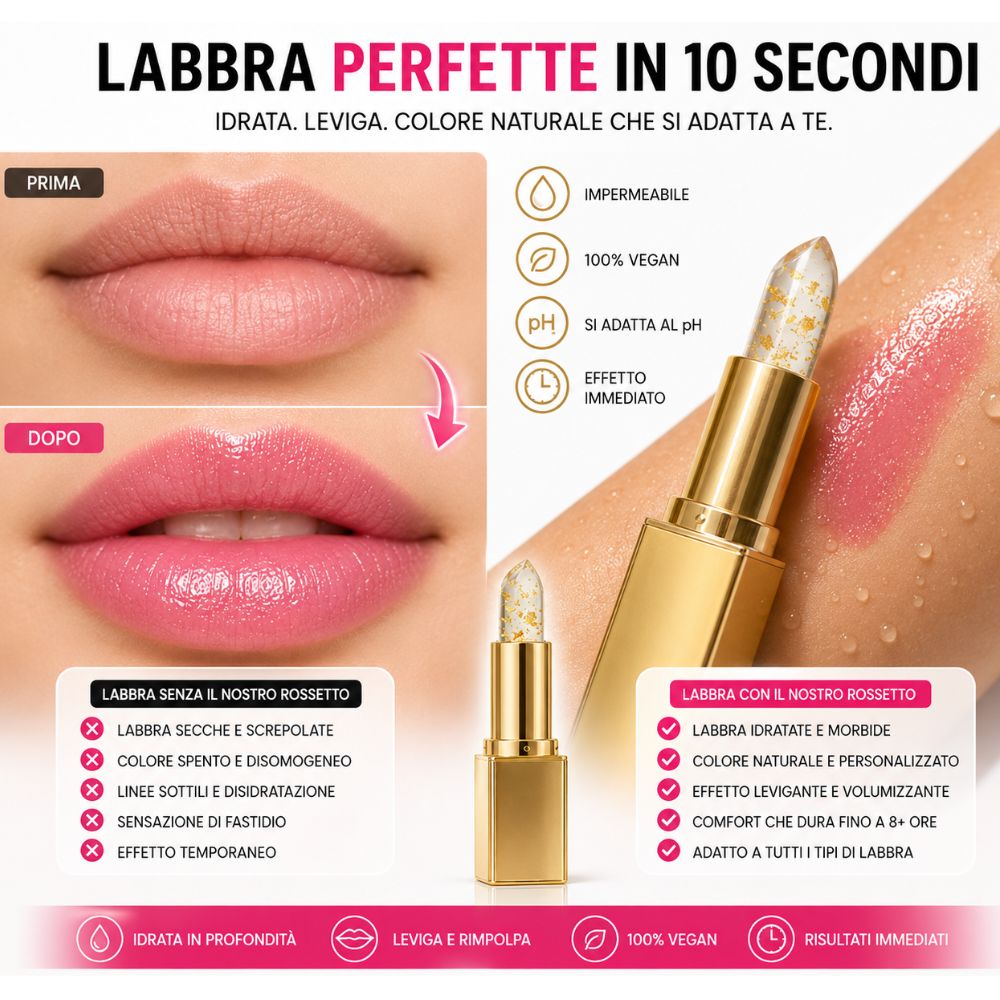 ZYLVORA™ – Rossetto Magico Effetto Volume💋✨